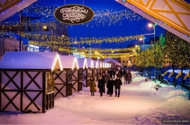 В Старо-Татарской слободе открывается новогодняя ярмарка