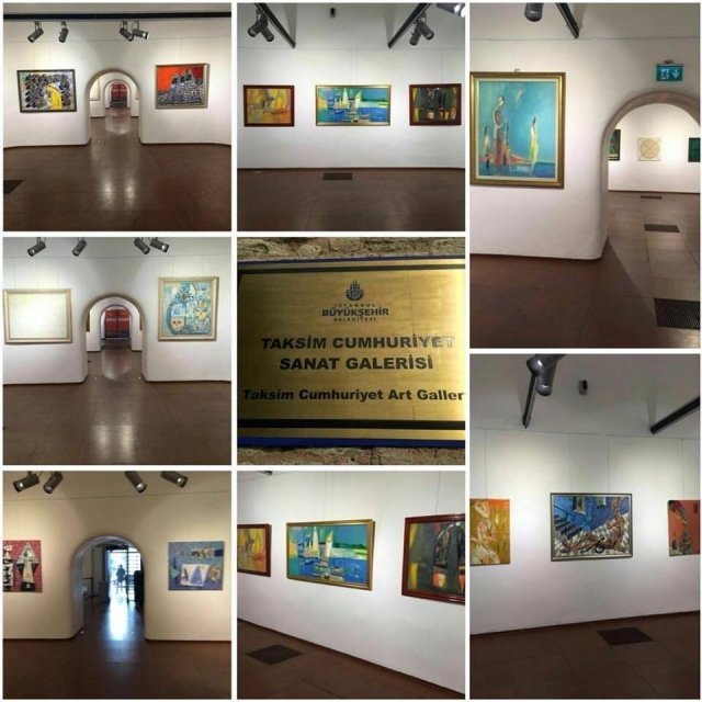 Галерея искусств "Has Sanat" проводит выставку Казахстанских художников в Стамбуле.