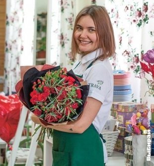 Анастасия, 24 года, ведущий флорист-декоратор: «Билет в США!»