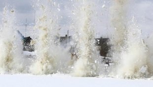 C 15 марта на челябинских реках начнут взрывать лед