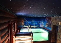 Русская баня со Снежной комнатой и бассейном