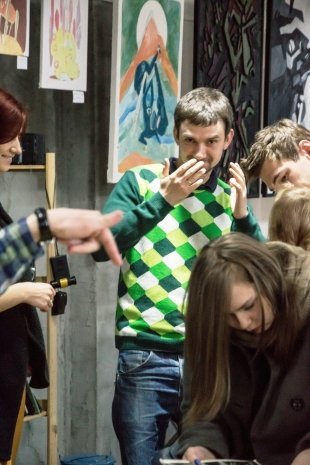 Открытие Фестиваля молодых омских художников «МОХ»