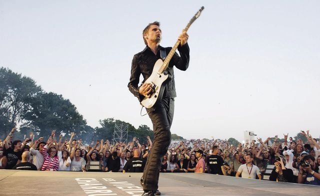 Мед Белами, фото с концерта Muse