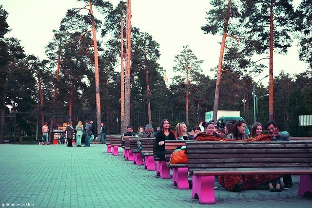 Кинолето в парке Гагарина