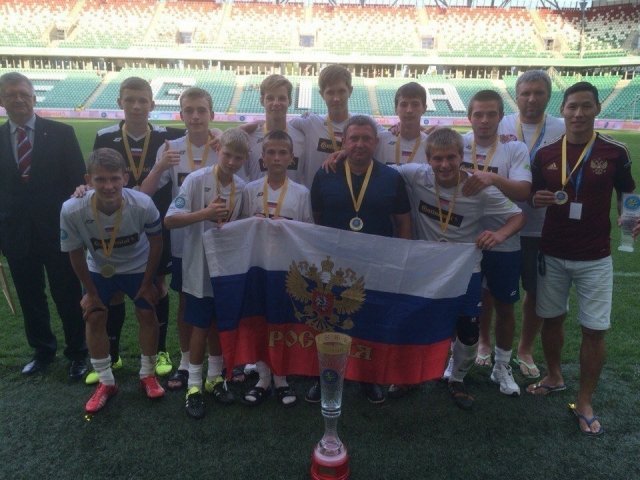 Воспитанники детского дома из Красноярска стали чемпионами мира по футболу 