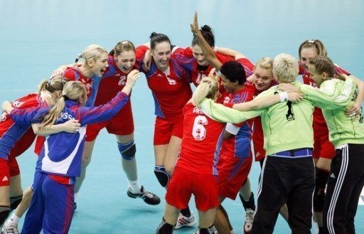 Российская сборная по гандболу заняла первое место
