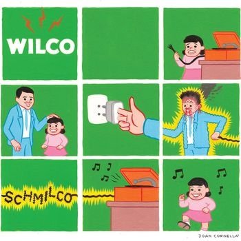 Обложка нового альбома Чекагской группы Wilco.