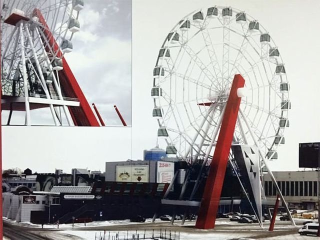 Новое колесо обозрения в Челябинске построят к Новому году
