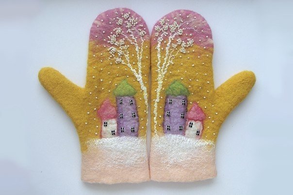 Мастер класс варежки из кос Мастер класс варежки из кос