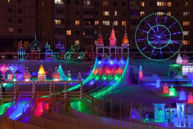 17 декабря откроется ледовый городок «Хрустальная сказка» 
