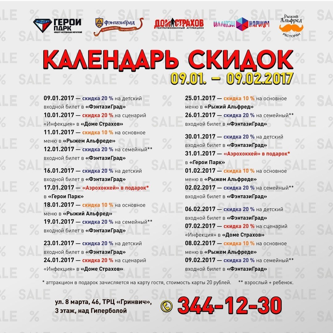 Сценарий на скидки Сценарий на скидки