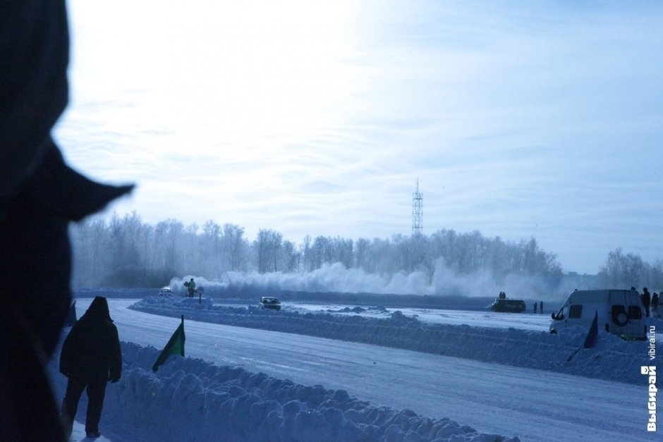 Зимние трековые гонки — фотоотчёт за 15 января