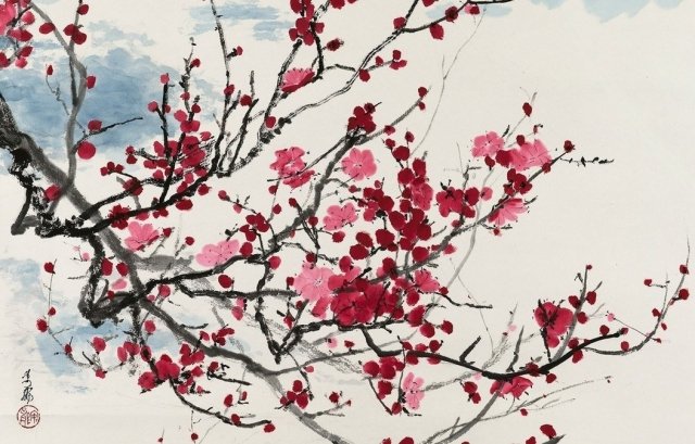 В школе "Лаоши" пройдет весенний мастер-класс по китайской живописи