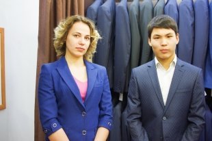 Окрытие бутика  деловой одежды от национального бренда Altyn Adam 