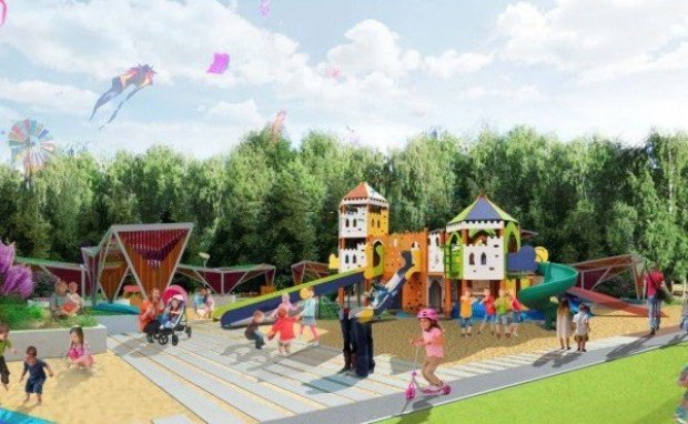 В Парке на Сыртлановой появится скалодром, детский игровой комплекс и не только