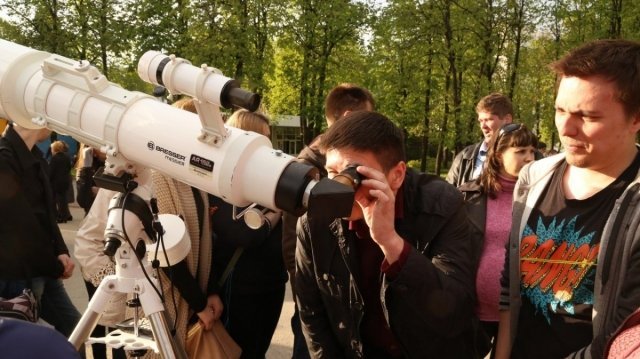 Завтра можно будет бесплатно понаблюдать за Солнцем в телескоп