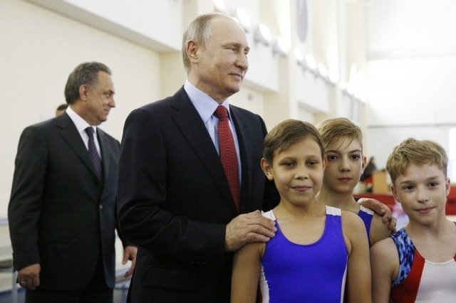 Президент России Владимир Путин побывал в Краснодаре