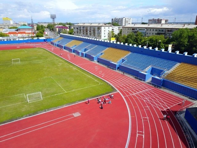 Открытие стадиона «Центральный»