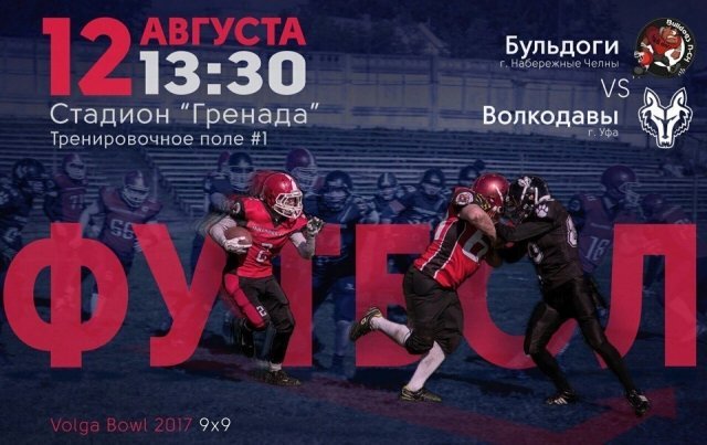 афиша матча бульдоги - волкодавы