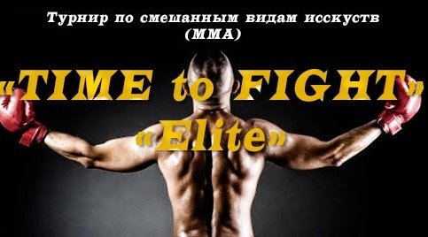 Турнир по смешанным видам исскуств (ММА)«TIME to FIGHT» «Elite»