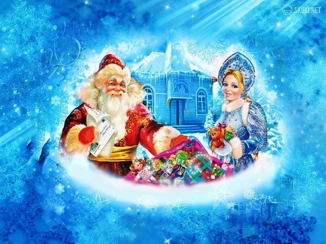 Новогодний утренник в театре кукол "Рукавичка"
