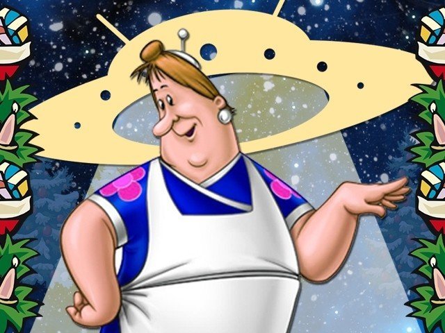 Сюрприз для Фрекен Бок — НЛО на Новый год
