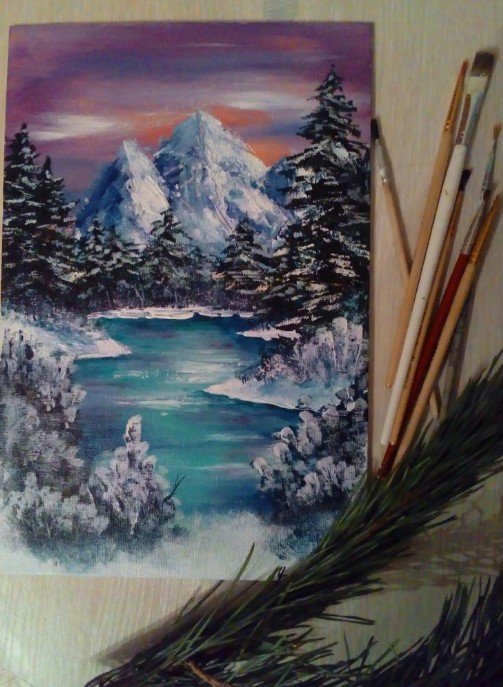 акрил, картина, ижевск, мастер