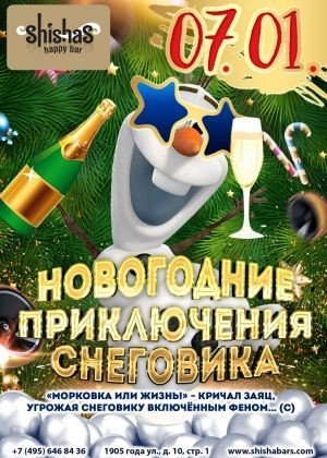 НОВОГОДНИЕ ПРИКЛЮЧЕНИЯ СНЕГОВИКА
