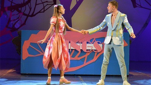 Дюймовочка и Принц, спектакль