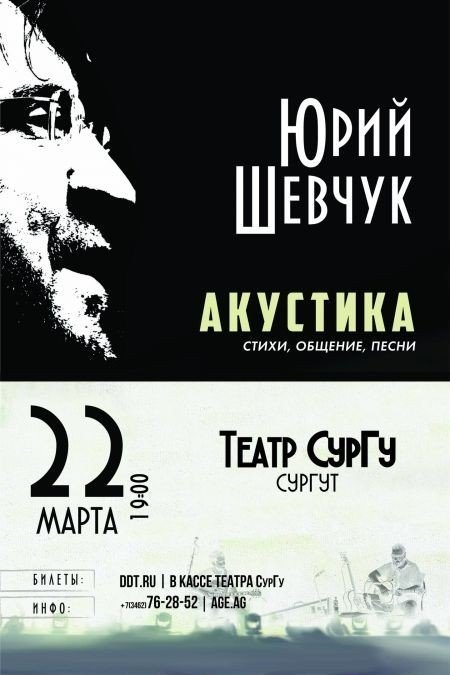 Концерт Юрия Шевчука