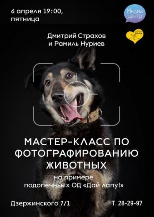 В Сургуте для вас пройдет бесплатный мастер-класс по фотографии