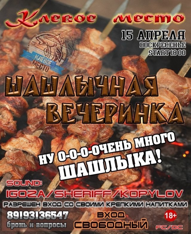 Шашлычная вечеринка