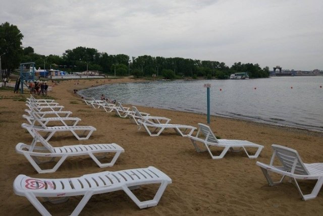 На Якоби открыли общественный пляж для купания