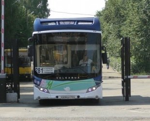 Новости: На улицы Ижевска впервые выехал электробус