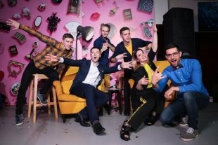 Открылся новый сезон импровизационного шоу "Кто здесь?"/ ФОТОГАЛЕРЕЯ