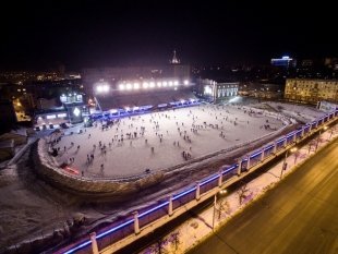 Новости: Самый большой каток откроется в Ижевске в декабре