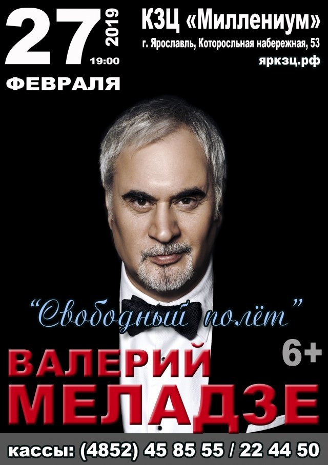 Концерт Валерия Меладзе Ярославль