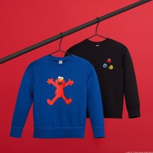 UNIQLO запускает вторую коллекцию KAWS x SESAME STREET UT