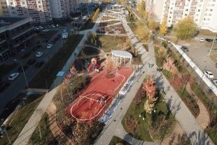 В Казани открылся бульвар «Белые цветы» по улице Абсалямова