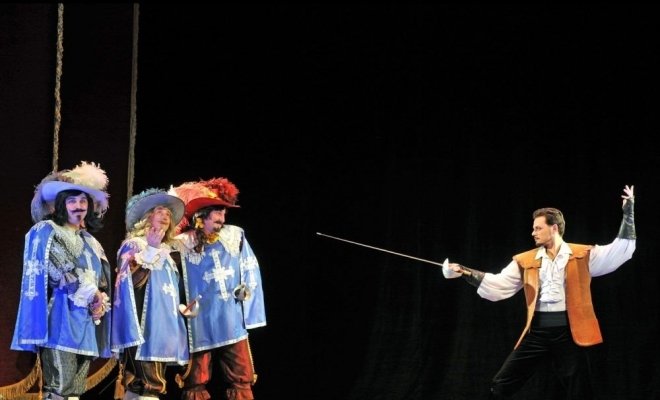 Д'Артаньян и три мушкётера