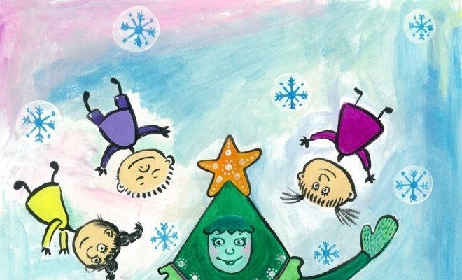 В гостях у Ёлочки