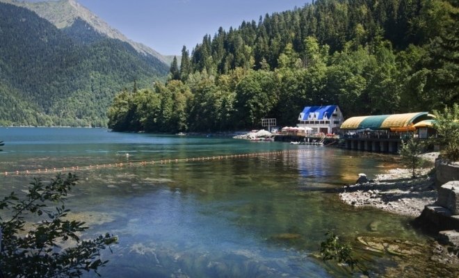 Голубое озеро, Верхняя Балкария и Аушигер