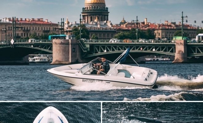 Аренда катера по рекам и каналам Санкт-Петербурга