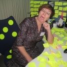 «Вот, что бывает в день рождения на работе», прислала Ольга Гуцул