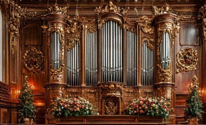 Новогодний орган при свечах: от Баха до Чайковского