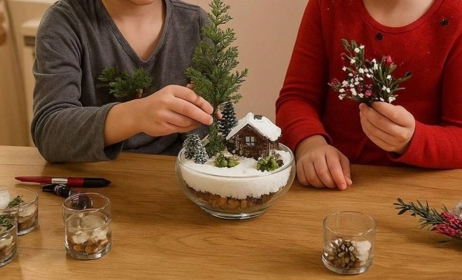 Мастерская миниатюр. Флорариумы