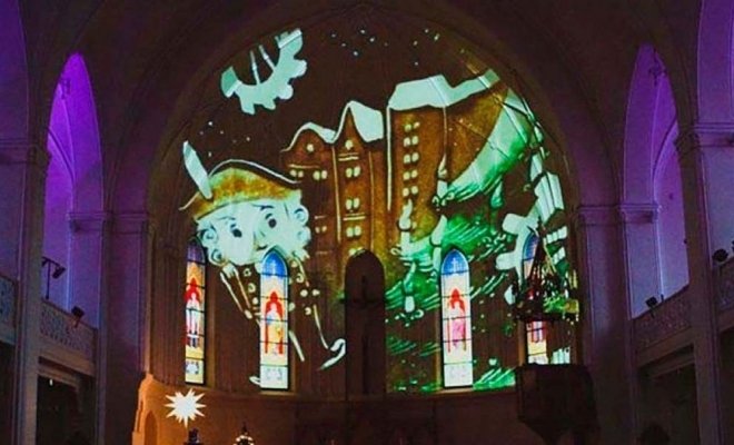 Новогодний концерт с песочной анимацией. Щелкунчик и Рождественские мелодии