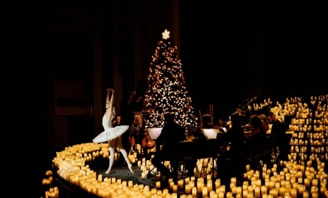 Волшебный свет Рождества. Lumisfera и 3000 свечей
