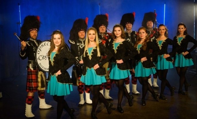 City Pipes. Ирландское шоу 2