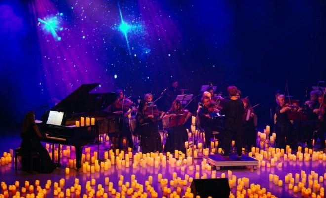 Музыка киношедевров в сиянии тысячи свечей